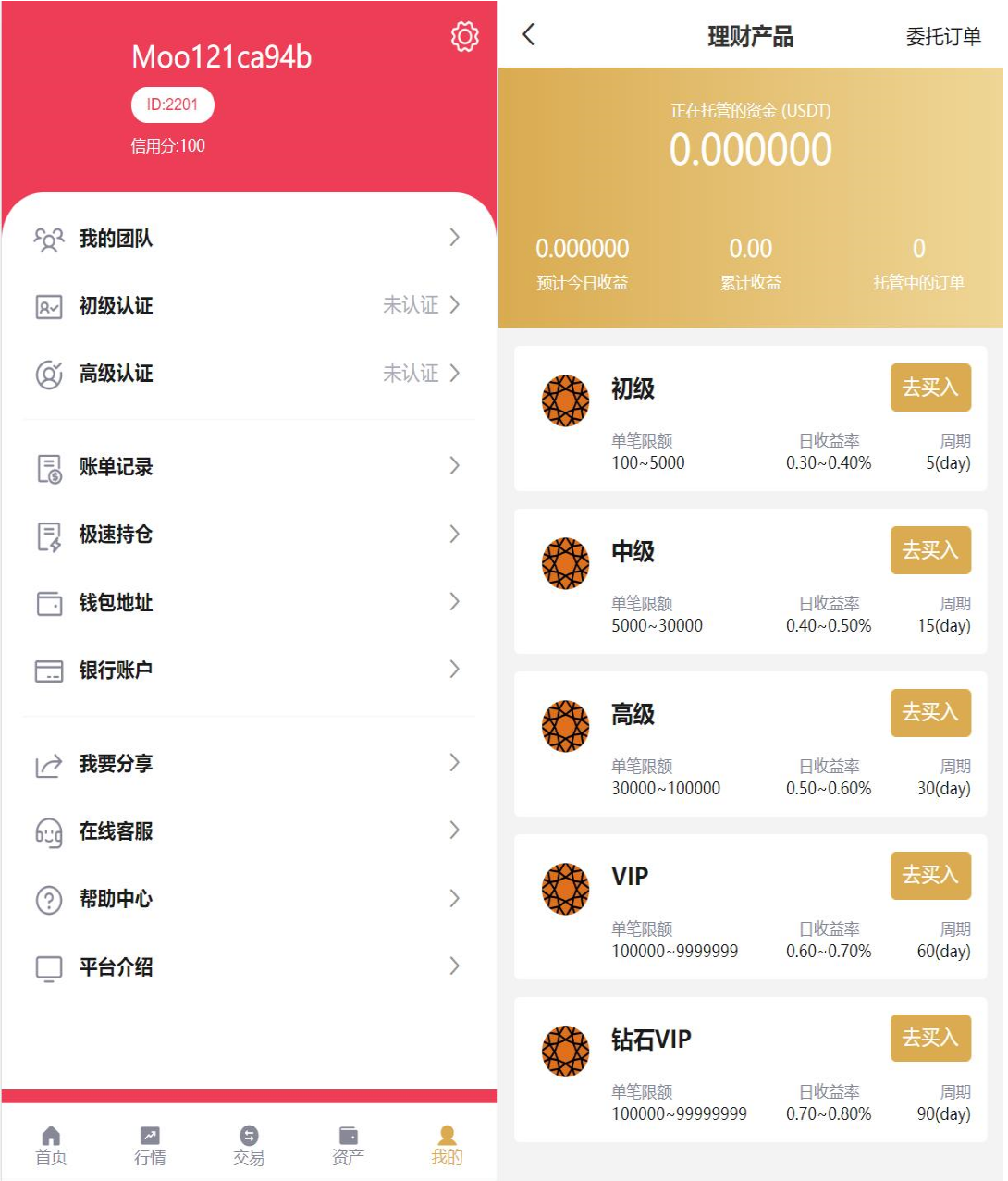 多语言交易所/期权币币交易/质押挖矿/新币申购/区块链交易所-4