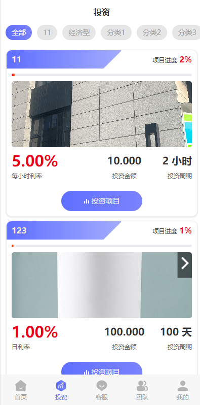 多语言海外理财系统/理财投资众筹系统/前端vue     需要联系站长-4